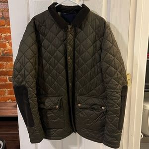 BARBOUR Men’s L Green Quilted Jacket
